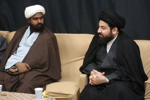 تصاویر/ گعده علمی با حضور حضور آیت الله فقیهی