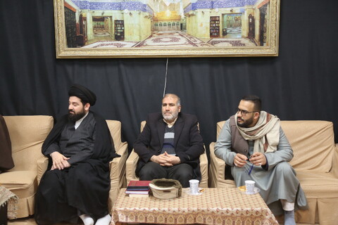 تصاویر/ گعده علمی با حضور حضور آیت الله فقیهی