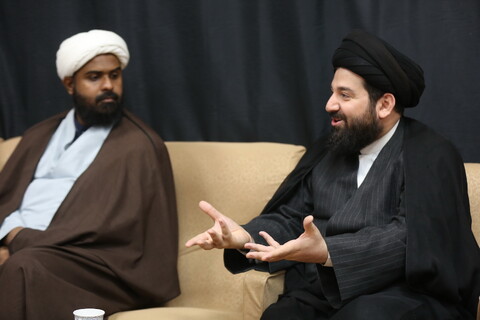 تصاویر/ گعده علمی با حضور حضور آیت الله فقیهی