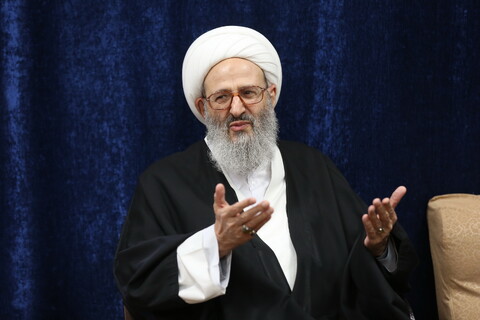 تصاویر/ گعده علمی با حضور حضور آیت الله فقیهی