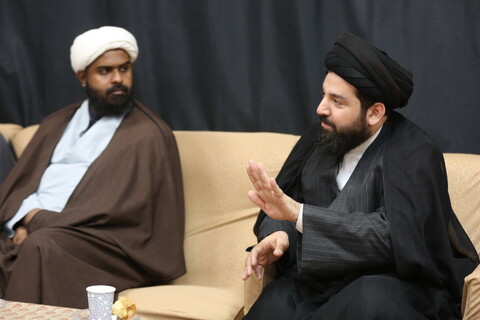 تصاویر/ گعده علمی با حضور حضور آیت الله فقیهی