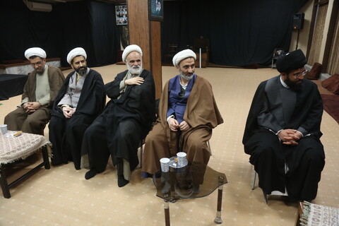 تصاویر/ گعده علمی با حضور حضور آیت الله فقیهی