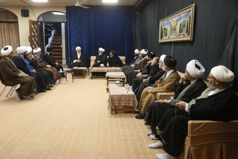 تصاویر/ گعده علمی با حضور حضور آیت الله فقیهی