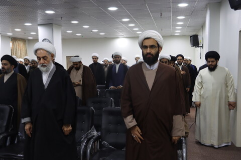 نشست تخصصی بامحوریت استفتائات جدید و خمس ویژه گروه های هدف "مبلغین طرح هجرت، امین و آموزش و پرورش" در خوزستان