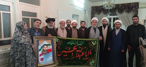 تصاویر/ دیدار اعضای کمیته شهدای روحانیت با خانواده شهدای روحانی منطقه کاشان