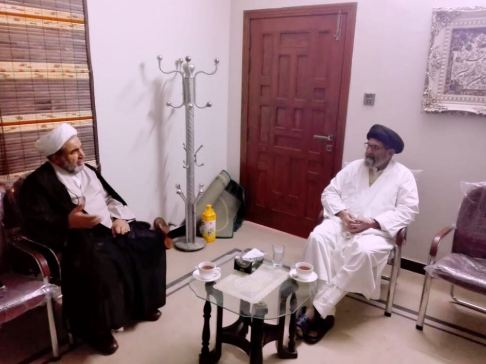 علامہ عارف واحدی کی قائد ملت جعفریہ سے ملاقات/ سیاسی، مذہبی اور تنظیمی صورتحال پر تفصیلی گفتگو