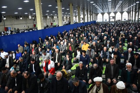 تصاویر/ اقامه نماز جمعه شهرستان خوی