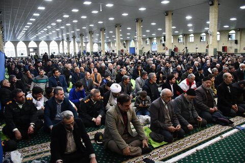 تصاویر/ اقامه نماز جمعه شهرستان خوی