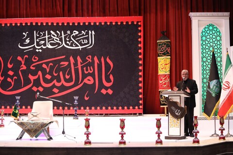 تصاویر / سوگواره حضرت ام البنین(س) در جوار حرم مطهر امامزاده شاه سید علی(ع)قم