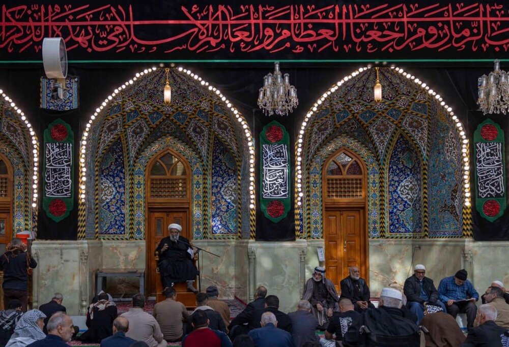 العتبة العباسية تقيم برنامجًا عزائيًّا لإحياء ذكرى وفاة السيدة أمّ البنين (عليها السلام)