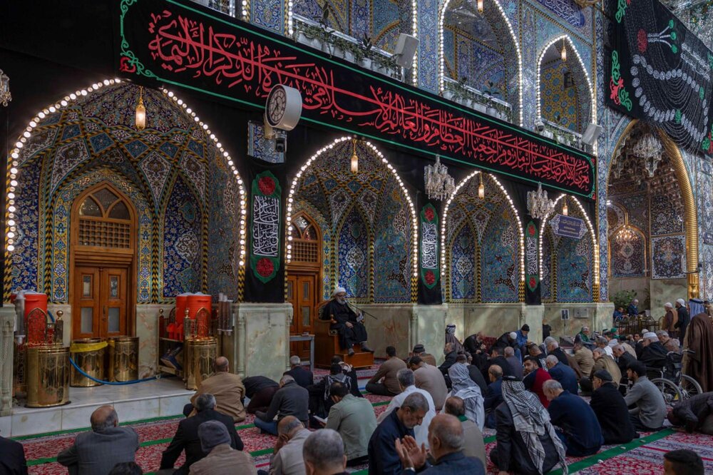 العتبة العباسية تقيم برنامجًا عزائيًّا لإحياء ذكرى وفاة السيدة أمّ البنين (عليها السلام)