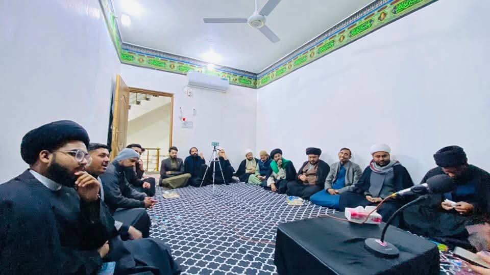 हज़रत उम्मुल-बनीन (स) के वफ़ात दिवस पर नजफ़ मे बज़्मे मुसालेमा का आयोजन