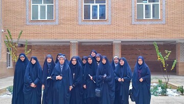 کلیپ| حضور دانشجویان دانشگاه فرهنگیان در مدرسه علمیه ریحانه النبی (س)اراک