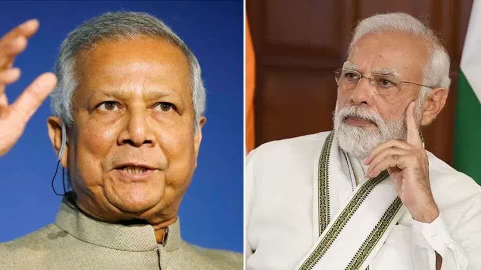 নরেন্দ্র মোদির স্ট্যাটাসের প্রতিক্রিয়া জানাবে বাংলাদেশ: পররাষ্ট্র উপদেষ্টা ড. ইউনূস ও নরেন্দ্র মোদি