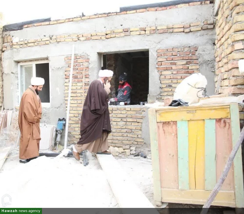 حضور بازدید امام جمعه اسدآباد در جمع گروه جهادی شهید قهاری