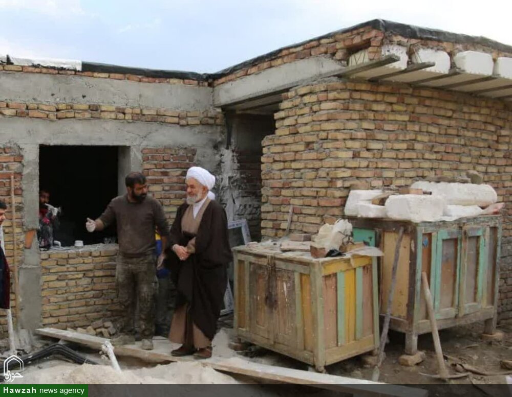 حضور بازدید امام جمعه اسدآباد در جمع گروه جهادی شهید قهاری