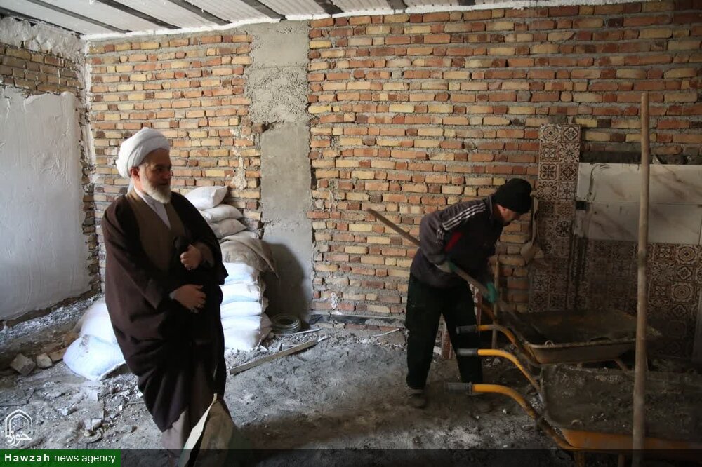 حضور بازدید امام جمعه اسدآباد در جمع گروه جهادی شهید قهاری