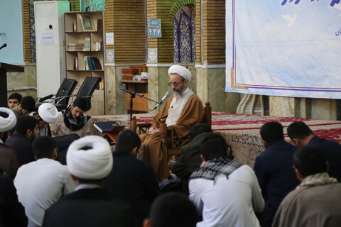 جلسه اخلاق با عموم طلاب و فضلای استان خوزستان