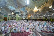 أكثر من (1500) فتاة يكلفن بالحجاب في رحاب مرقد الإمامين العسكريين (ع) + صور