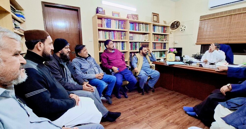 علامہ شبیر میثمی سے شیعہ علماء کونسل پاکستان صوبہ سندھ کے وفد کی ملاقات / مختلف امور پر تبادلۂ خیال