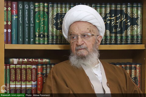 Photos/Ayatollah Arafi rencontre le Grand Ayatollah Makarem Shirazi