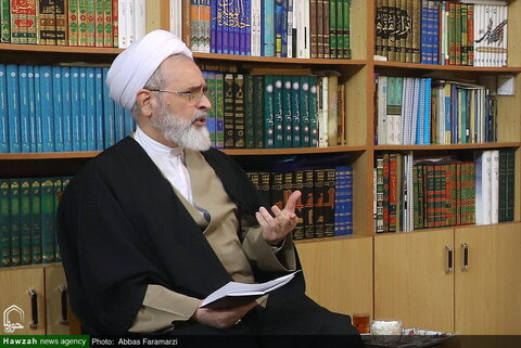 Photos/Ayatollah Arafi rencontre le Grand Ayatollah Makarem Shirazi