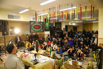 تصاویر/ مراسم سالگرد شهادت شهید سلیمانی و شهدای مقاومت در مدرسه ای بنام شهید سلیمانی