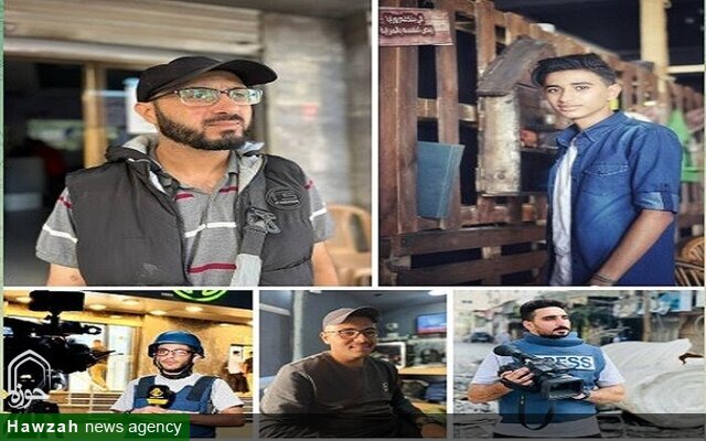 غزہ میں 5 مزید صحافیوں کی شہادت، شہید صحافیوں کی تعداد 201 تک پہنچ گئی