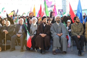 تصاویر/ مراسم گرامیداشت حماسه ۹ دی ماه توسط مردم انقلابی تهران