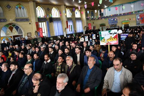 تصاویر/ اجتماع عظیم حماسه نهم دی ماه در شهرستان سلماس