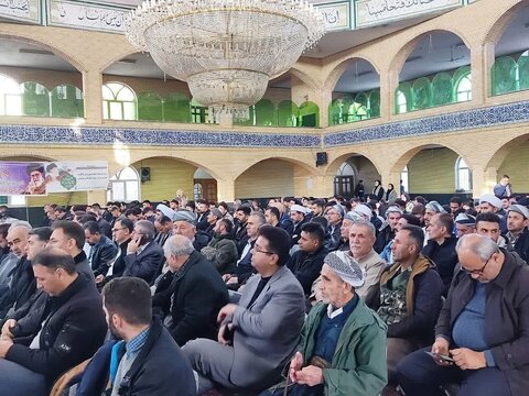 تصاویر/ همایش مردمی بزرگداشت حماسه نهم دی‌ماه در شهرستان پیرانشهر