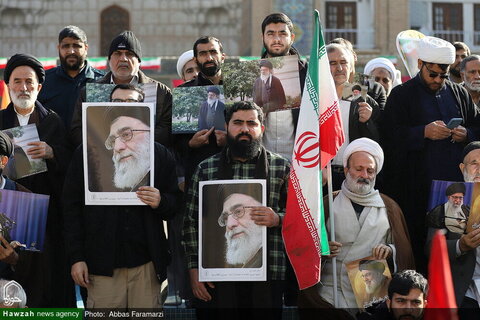 Photos/ Le rassemblement du peuple révolutionnaire de Qom à l'occasion de la commémoration de l'épopée du 9 Dey