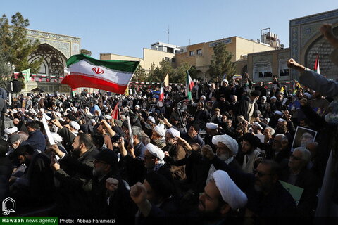 Photos/ Le rassemblement du peuple révolutionnaire de Qom à l'occasion de la commémoration de l'épopée du 9 Dey