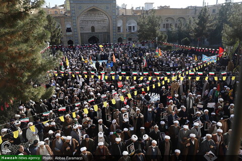 Photos/ Le rassemblement du peuple révolutionnaire de Qom à l'occasion de la commémoration de l'épopée du 9 Dey