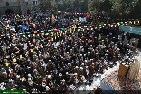 Photos/ Le rassemblement du peuple révolutionnaire de Qom à l'occasion de la commémoration de l'épopée du 9 Dey