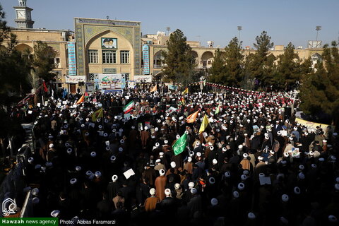 Photos/ Le rassemblement du peuple révolutionnaire de Qom à l'occasion de la commémoration de l'épopée du 9 Dey