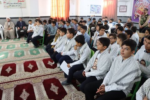 تصاویر/ گرامیداشت یاد حاج قاسم توسط دانش آموزان عالیشهری