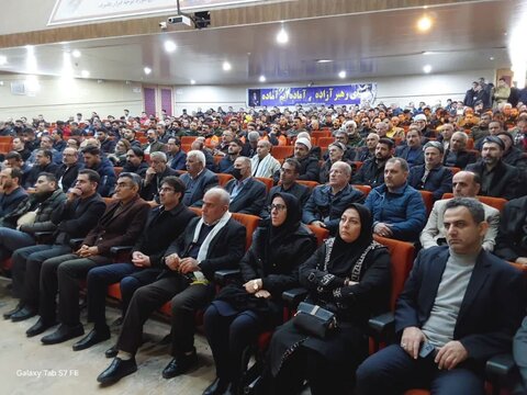 تصاویر/ ویژه برنامه سالگرد شهادت سردار شهید حاج قاسم سلیمانی در بوکان