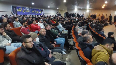 تصاویر/ ویژه برنامه سالگرد شهادت سردار شهید حاج قاسم سلیمانی در بوکان