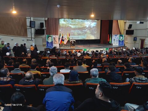 تصاویر/ ویژه برنامه سالگرد شهادت سردار شهید حاج قاسم سلیمانی در بوکان