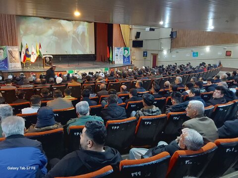 تصاویر/ ویژه برنامه سالگرد شهادت سردار شهید حاج قاسم سلیمانی در بوکان