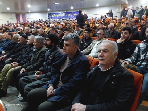 تصاویر/ ویژه برنامه سالگرد شهادت سردار شهید حاج قاسم سلیمانی در بوکان