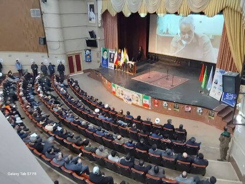 تصاویر/ ویژه برنامه سالگرد شهادت سردار شهید حاج قاسم سلیمانی در بوکان