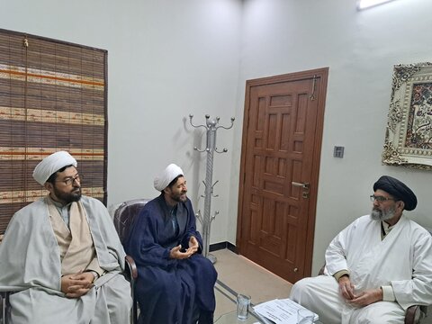 قائد ملت جعفریہ پاکستان سے ڈاکٹر یعقوب بشوی کی ملاقات