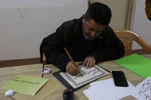 تصاویر / شب شعر مقاومت طلاب حوزه علمیه استان اصفهان‎