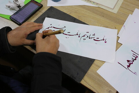 تصاویر / شب شعر مقاومت طلاب حوزه علمیه استان اصفهان‎