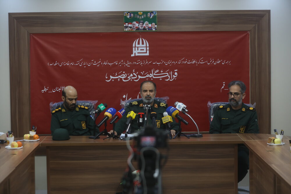 پشتیبانی «قرارگاه مردمی نصر» قم از بازسازی زیرساختهای شهر نبطیه لبنان