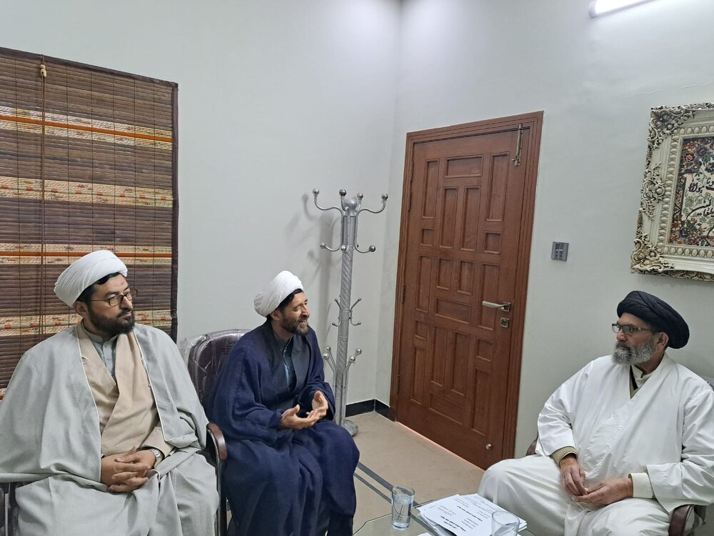 قائد ملت جعفریہ پاکستان سے ڈاکٹر یعقوب بشوی کی ملاقات