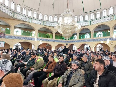 تصاویر/ مراسم بزرگداشت شهید سردار سلیمانی در پیرانشهر