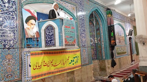 نماز جمعه برازجان به روایت تصویر